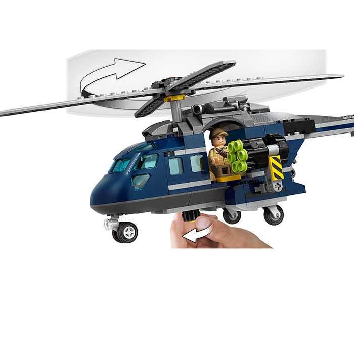 NOU TIP  lego Dinozaur Jurassic elicopter Urmarirea lui Blue "75928