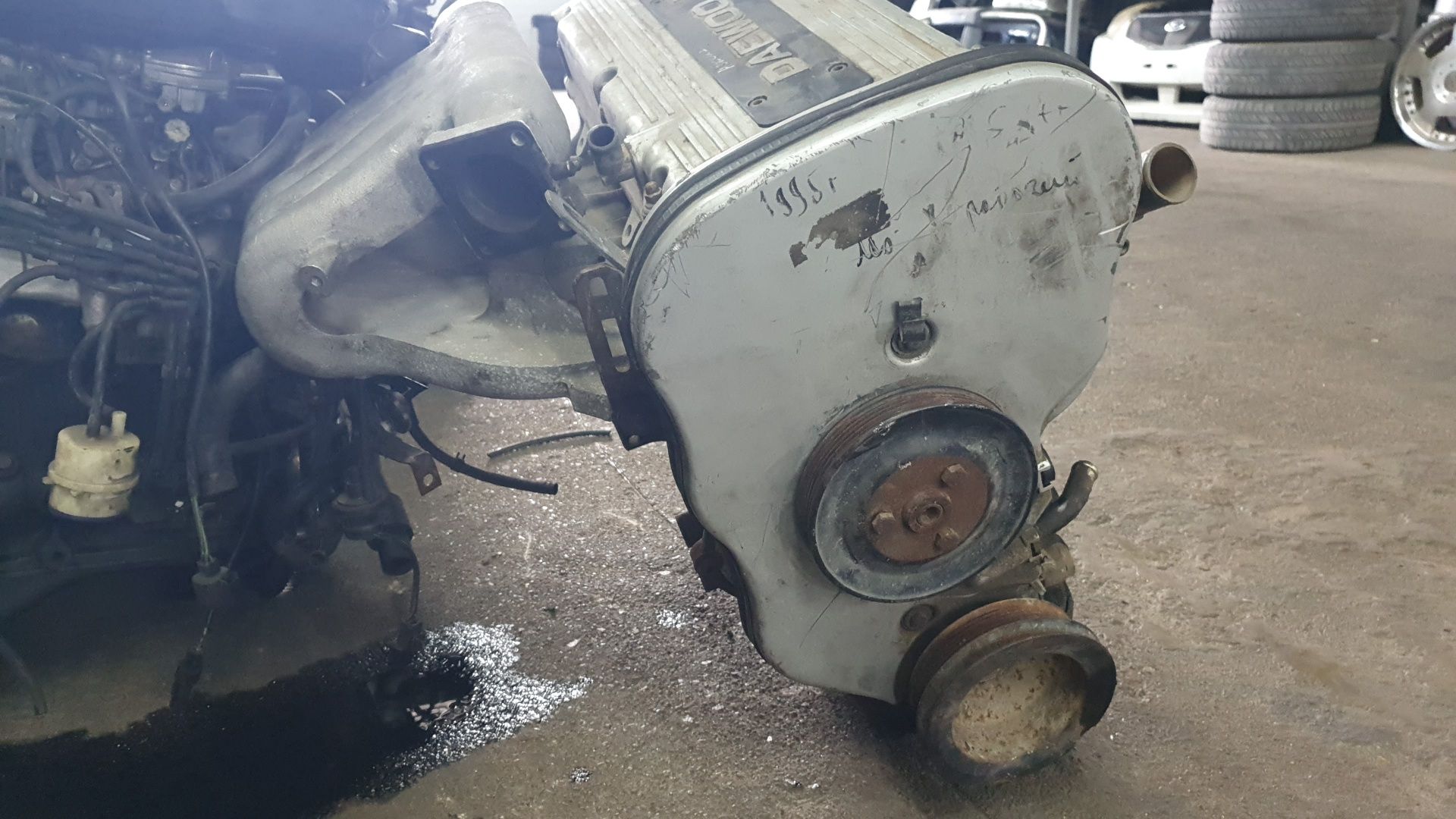 Двигатель б/у A15MF Daewoo nexia