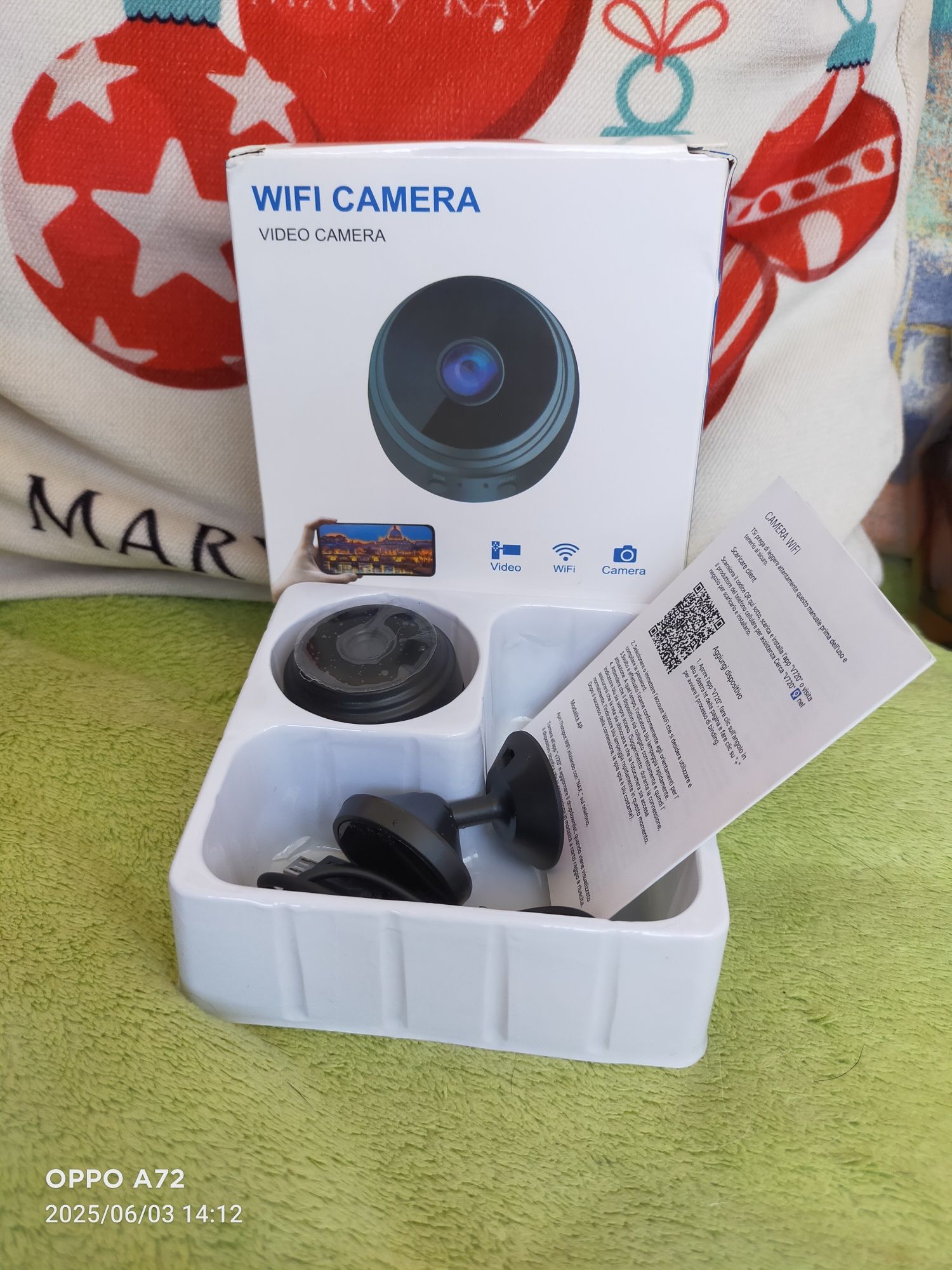 Продам wifi микро видеокамеру. Новая не пользованная.