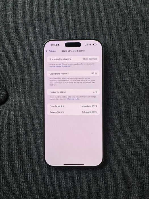 iPhone 16 Pro Max, Natural Titanium, 256GB