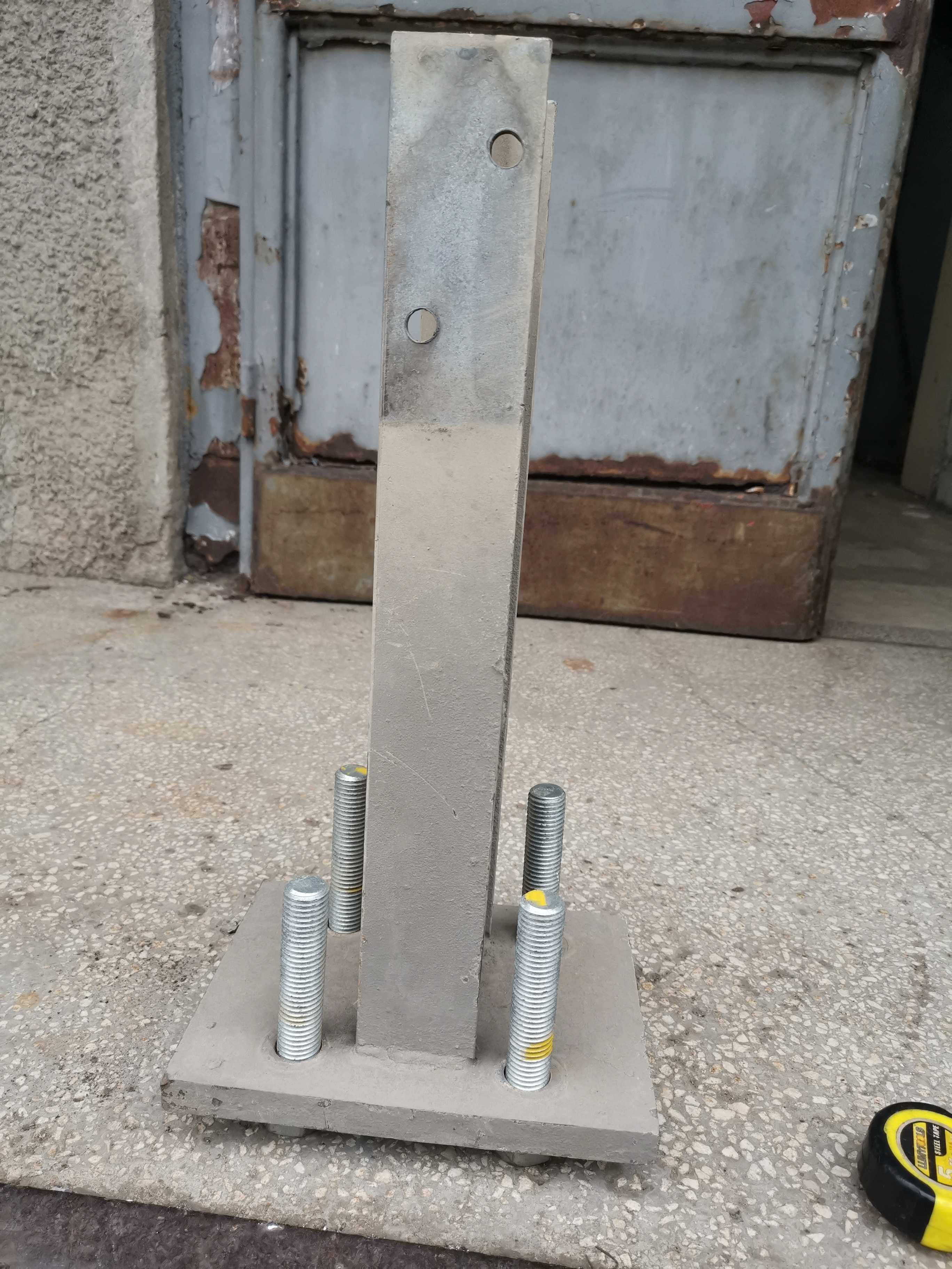 Suporti metalici stalpi pentru Hala, Garaj- 199 lei bucata.