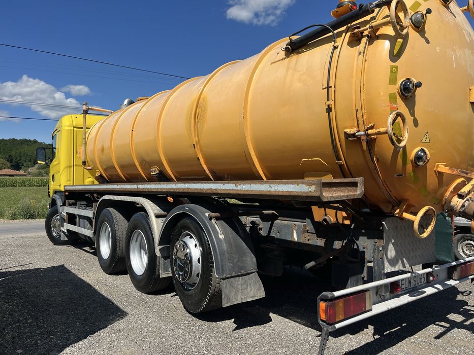 Autovidanja-vidanja—vitanja-cisterna Scania 8x4 25000 litri