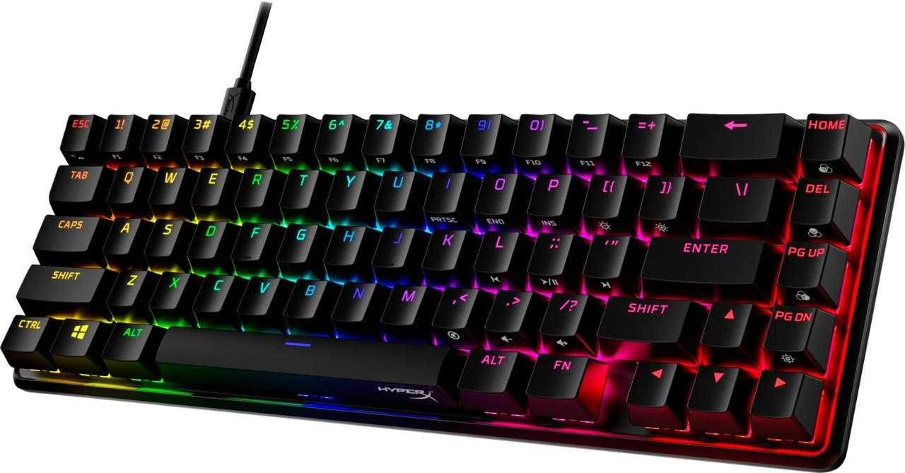 HyperX Alloy Origins 65  Red Switch Red  Russian layout