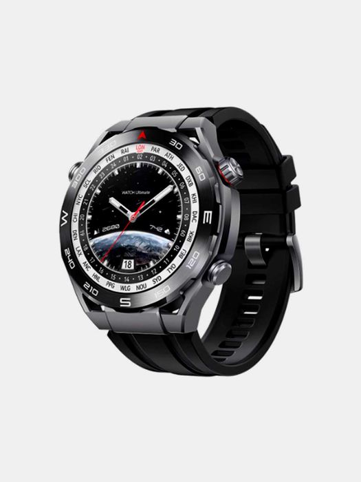 Часы Huawei Watch Ultimate 46Mm Black, Rubber Strap