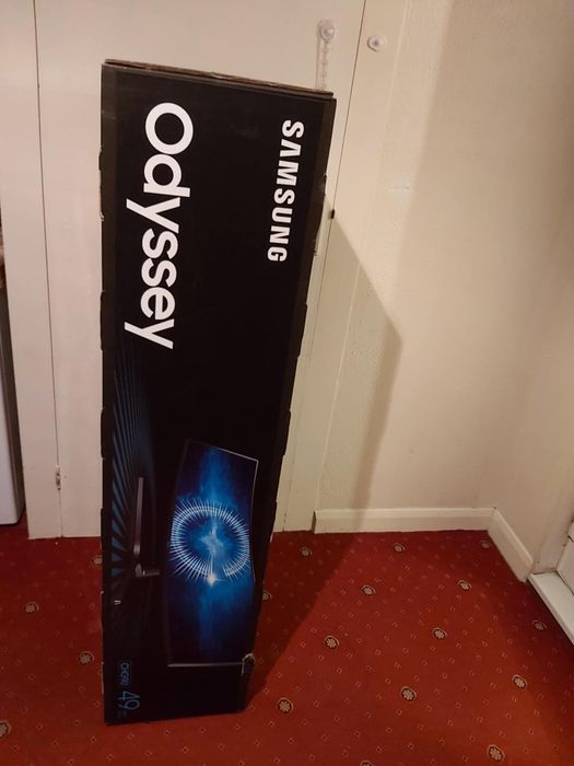 Monitor Gaming Curbat OLED Samsung Odyssey G9 49", DualQHD (5120 x 144