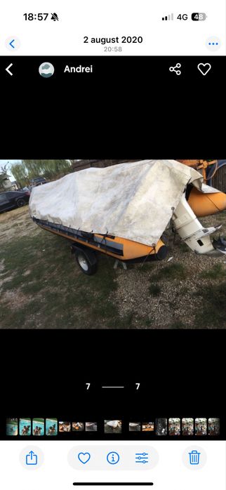 Barca joker rib  cu peridoc motor 35 hp