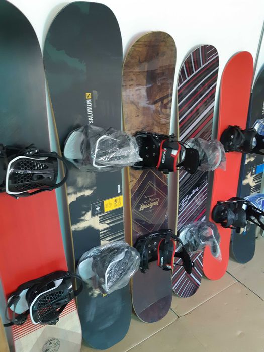Placa snowboard placi cu legaturi si boots Burton Nitro Salomon