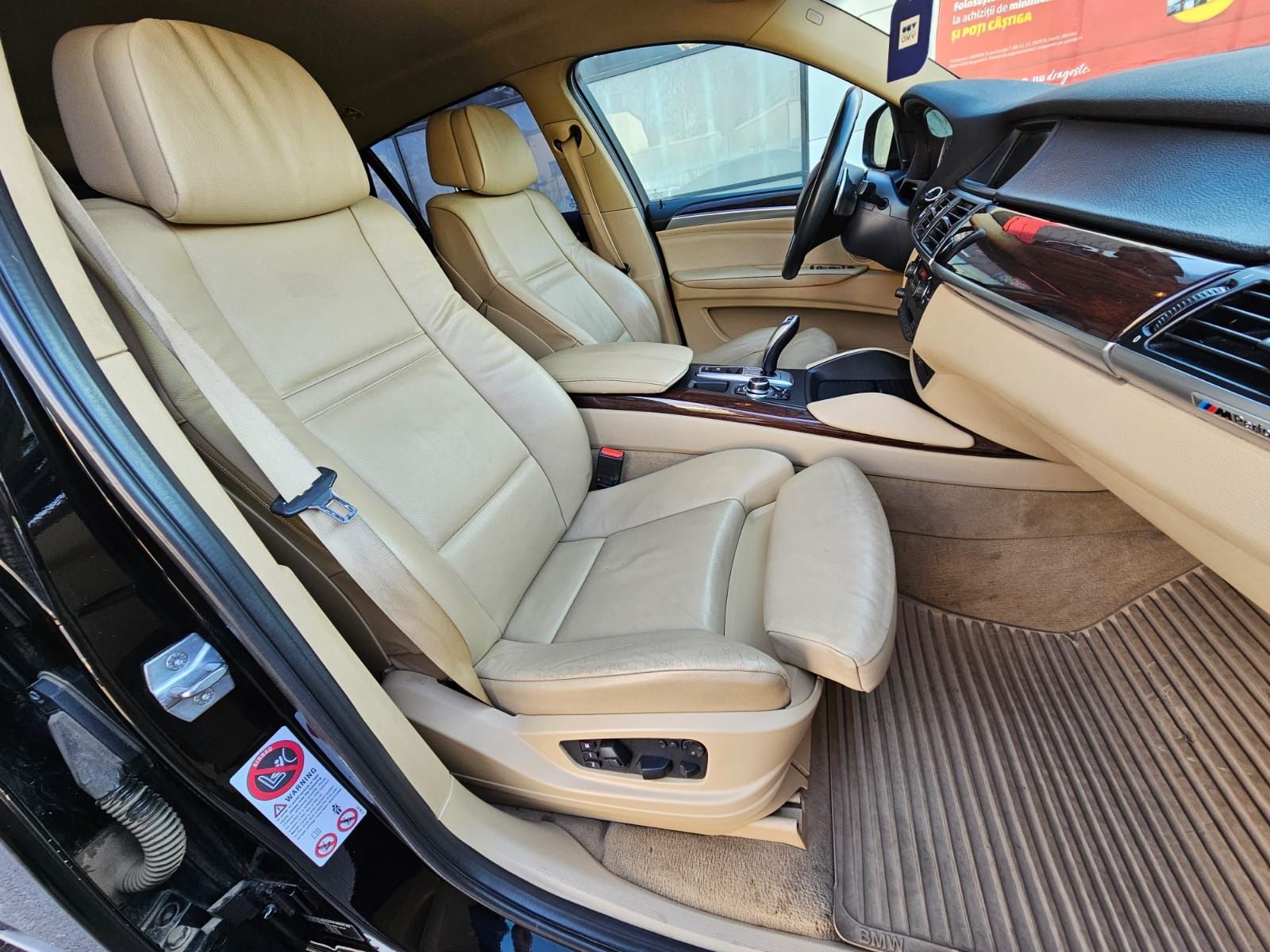 Bmw X6 Facelift , Distribuție nouă , km reali , interior BEJ SERIA 7