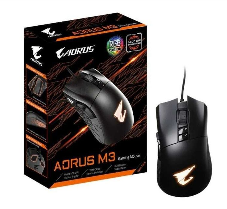 Mouse Gaming Gigabyte, nou, sigilat - OMRON Switches