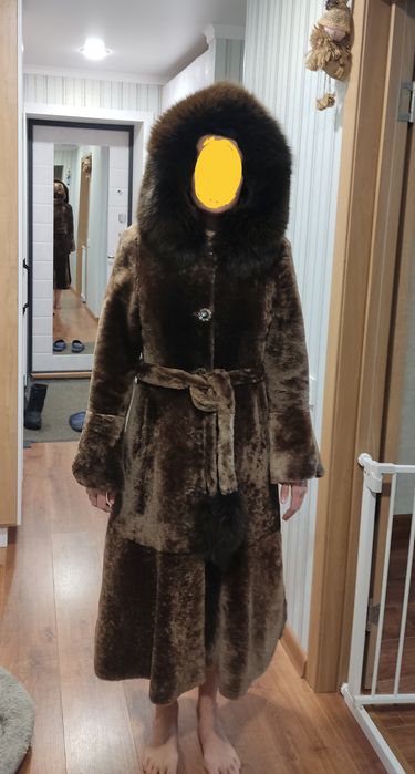 Шуба мутон 44 размер
