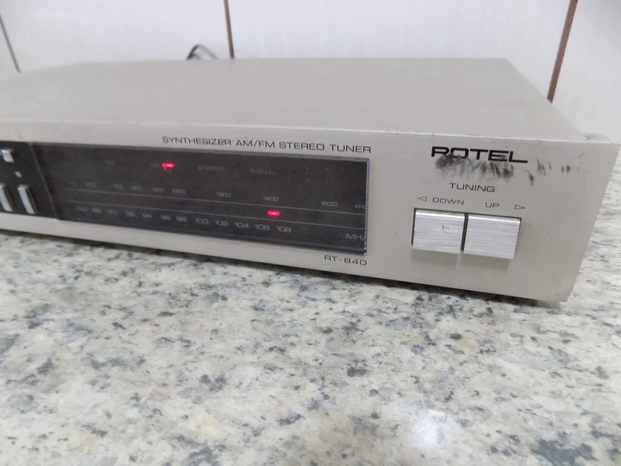 Receiver  vintage Rotel  RT -840