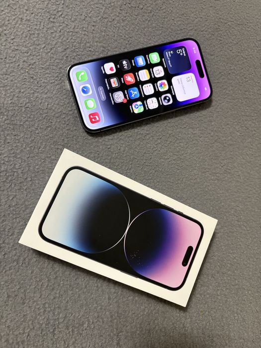 Iphone 14pro 256gb deep purple