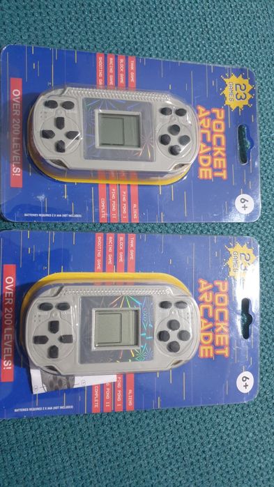 Retro Poket Arcade 23 Games 6+ Over 200 Levels 2 Buc