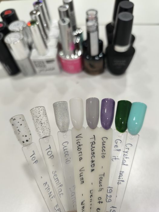 Гел лакове Dama, Crystal nails, Semilac, Cuccio