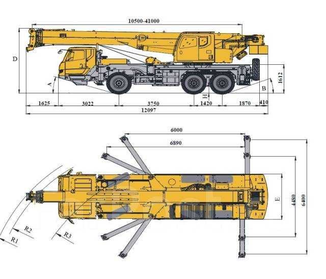 Автокран XCMG QY25K5D (25тонн) в наличии енги нарх (Тошкентда бор)