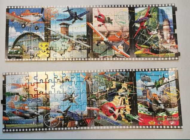 Puzzle cu 8 cadre Disney Avioane (Planes)