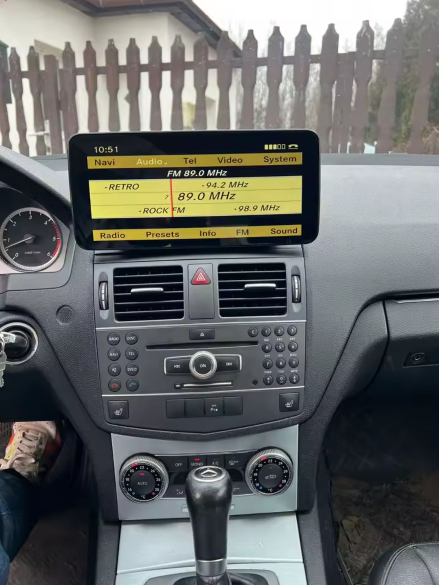 Навигация мултимедия за Мерцедес W204 2007г-2010г