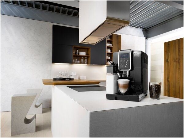 Автоматическая кофемашина DeLonghi Dinamica ECAM 350.55. B, черный