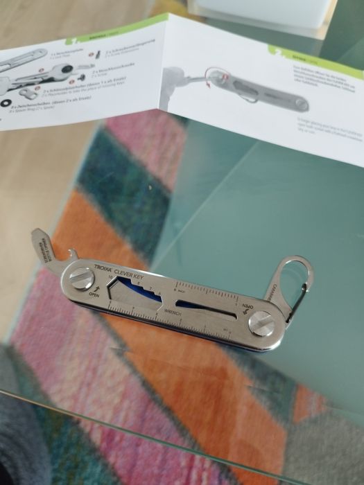 Breloc chei tip briceag multifunctional Troika Germania