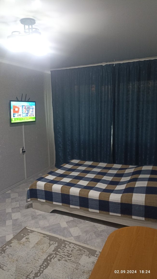 Квартиры 1 и 2 ком посуточно в центре мик.Шашубая Wi - Fi