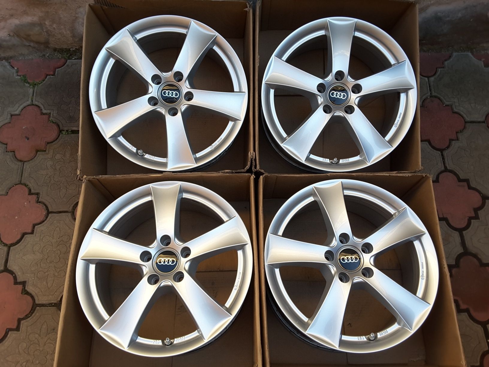 jante aliaj 17; 5x112; Audi A4B8, A4B9, A6, A6C7, A6C8, Q3,Q5