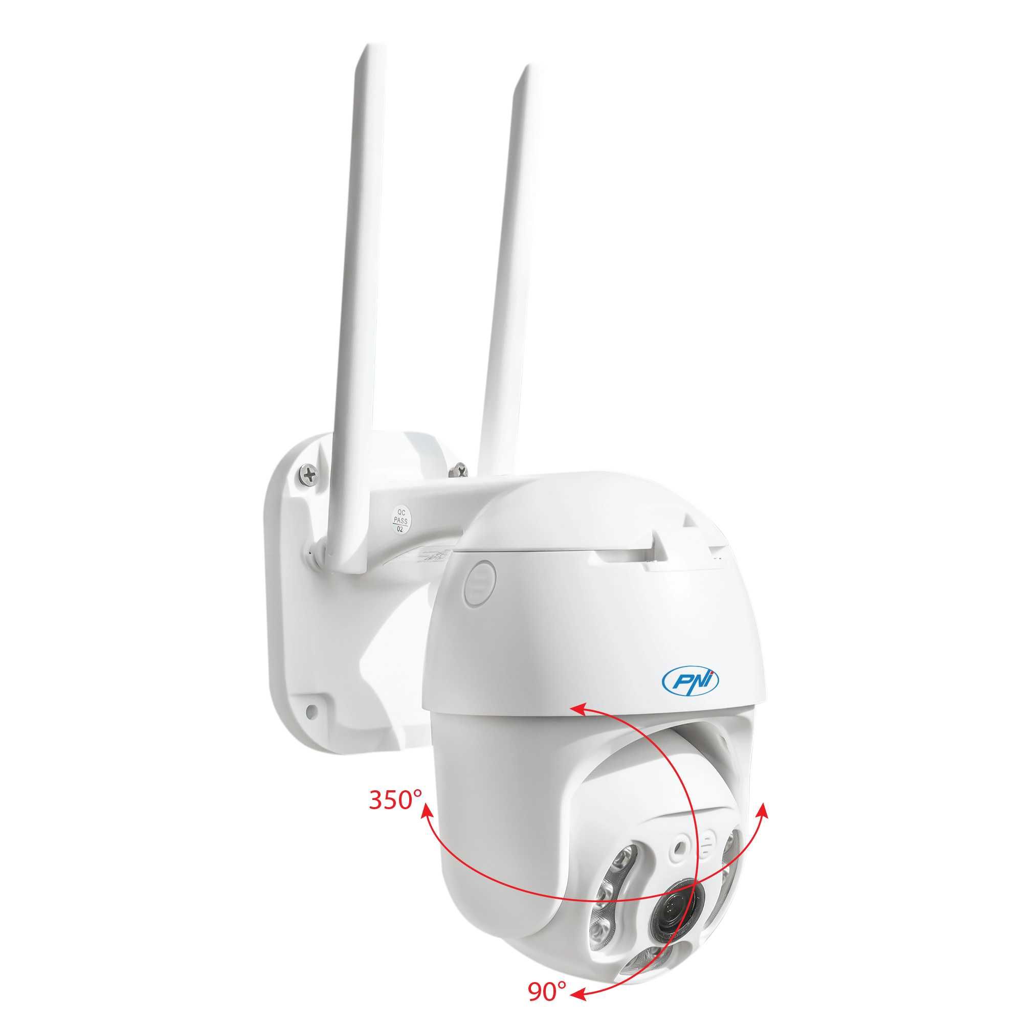 Camera supraveghere video PNI IP65 live PTZ 5MP, GSM 4G,