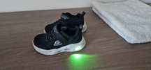 Adidași copii Skechers S-Lights originali, mărimea 22 – cu lumină
