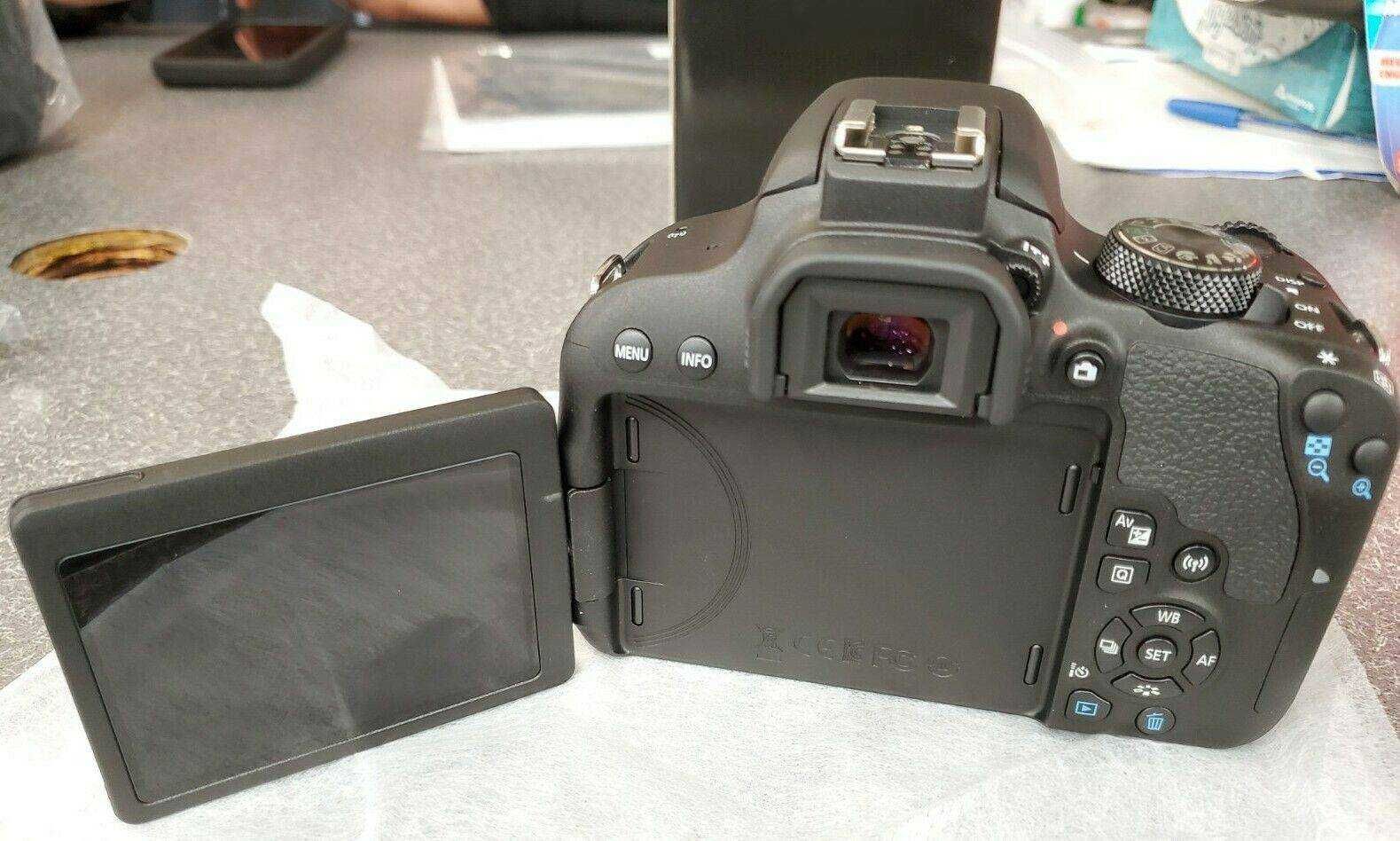 Canon Rebel T7i в идеальном состоянии