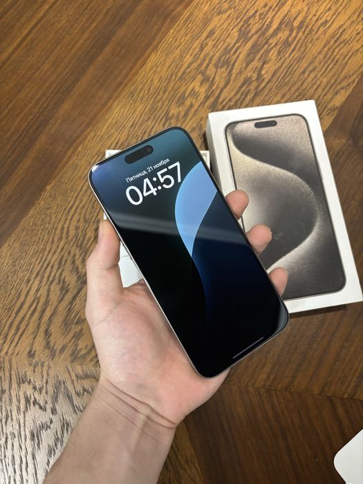 Iphone 15 pro max 256 nat titan