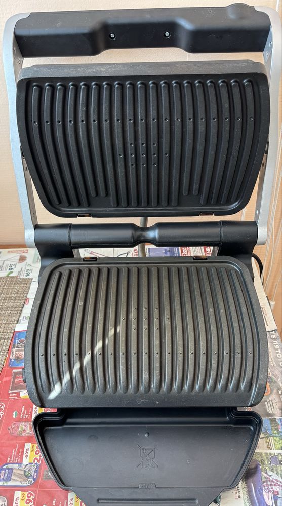 OptiGrill + Мултифункционален грил Тефал GC712D34