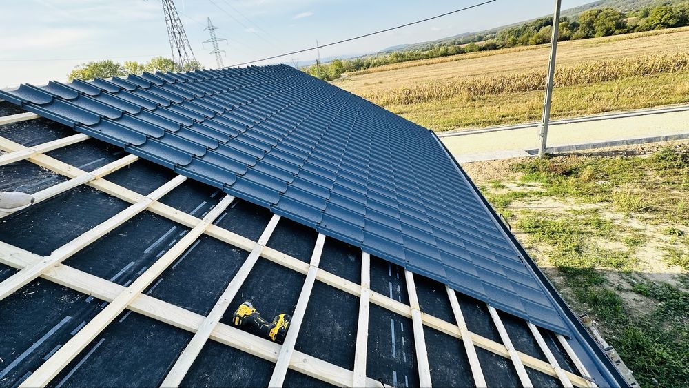 Reparatie Montaj Acoperis  tigla meatalica dulgherie