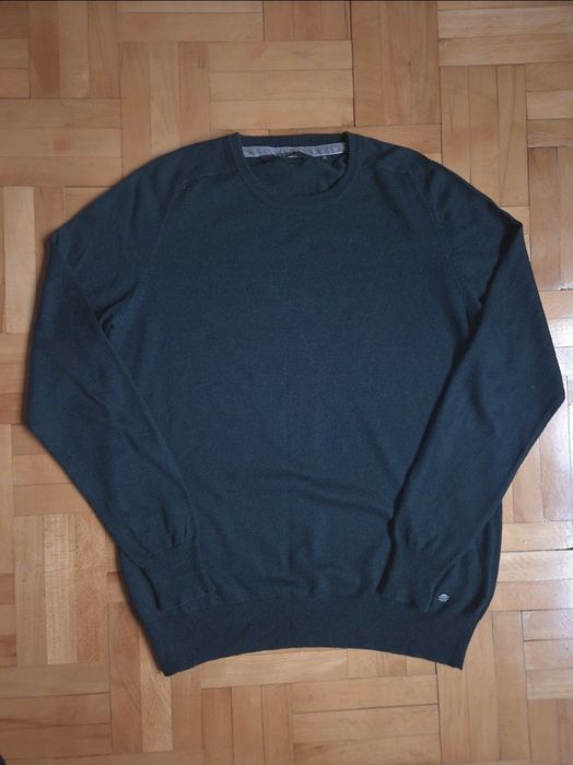 Pulover Bărbătesc Tomher Original - XL - Lână & Cașmir - Verde Închis