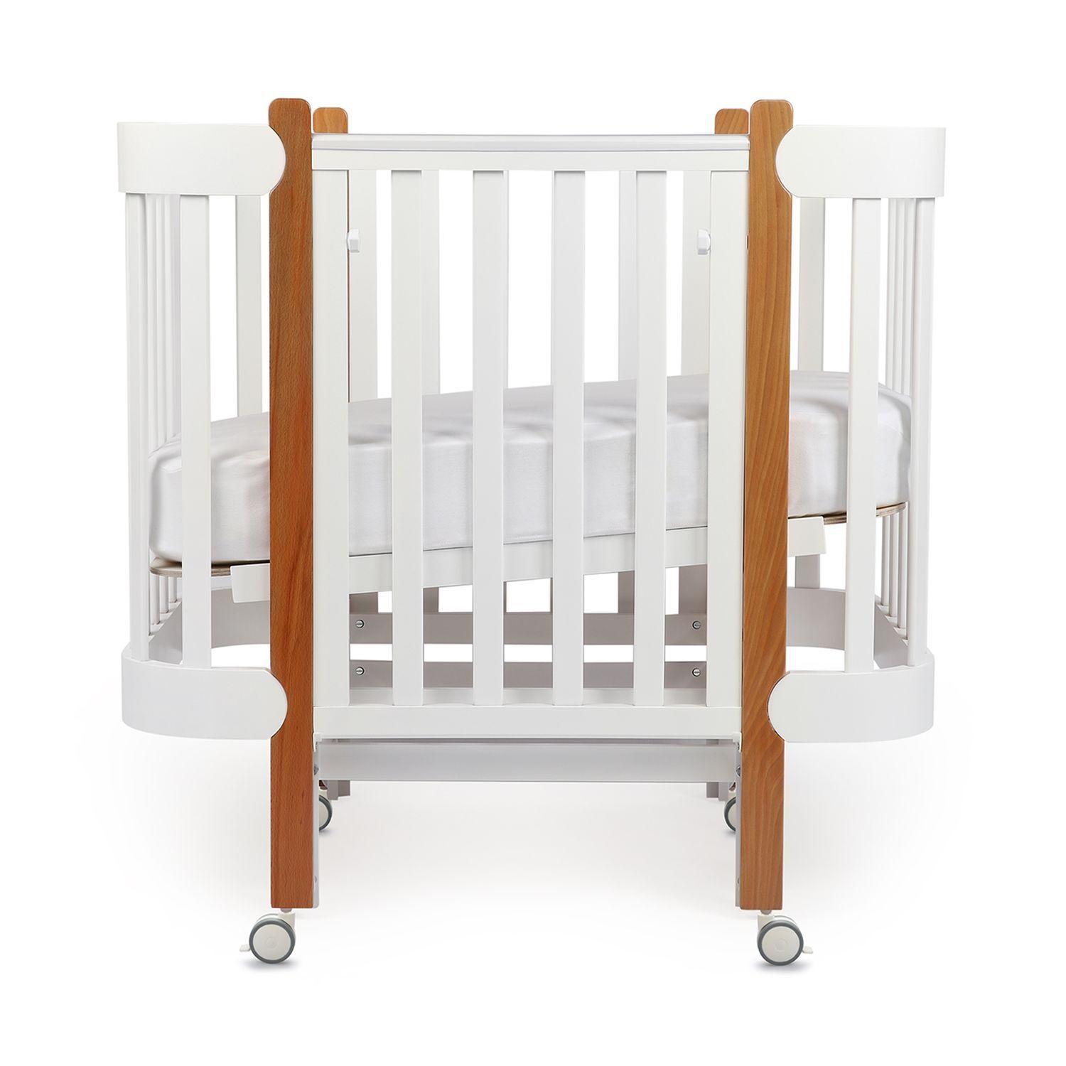 Кроватка-трансформер Happy Baby Mommy Lux 145×74×93 см, дерево