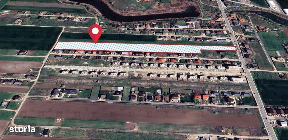 Lot teren 2 Ha, intravilan cu deschidere stradala, comuna Vidra