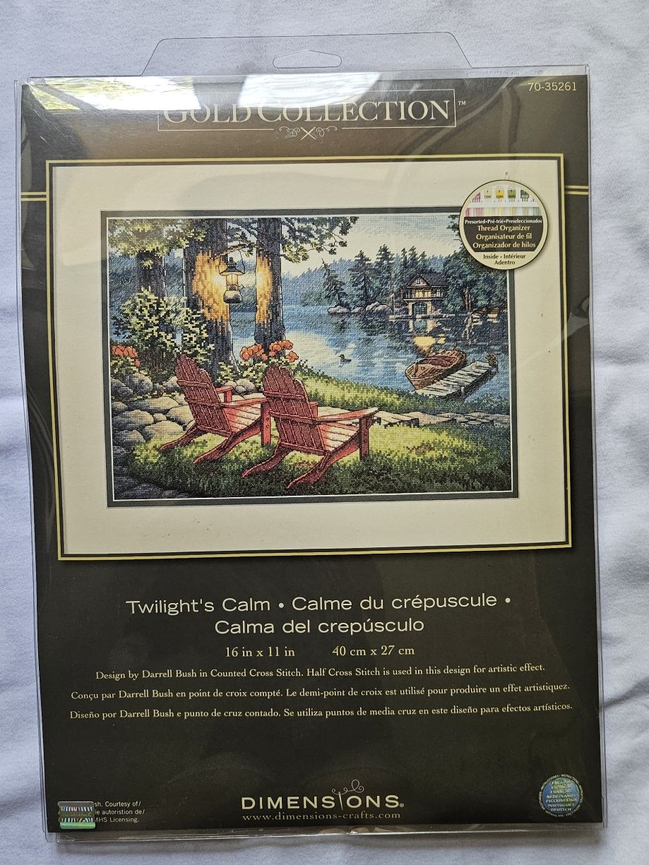 Вышивка крестом Dimensions Twilight's Calm 70_35261 (Покой в сумерках)