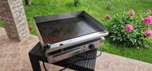 Gratar / grill electric inox la 220V 3KW, 55/45 cm, ideal HORECA