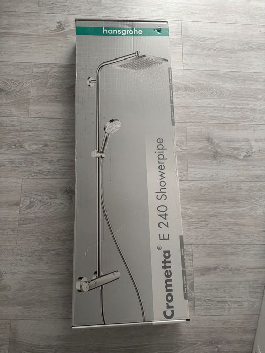 Dus Hansgrohe E240 crometta showerpipe