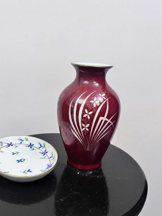 Set deosebit portelan ambele marcate HEREND bibelouri bibelou