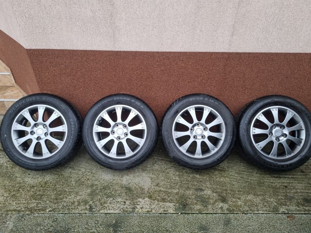 Jante Suzuki R16 5x114,3 cu anvelope vară Semperit 205/60R16