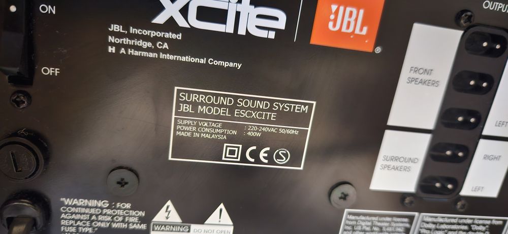 Subwoofer jbl activ