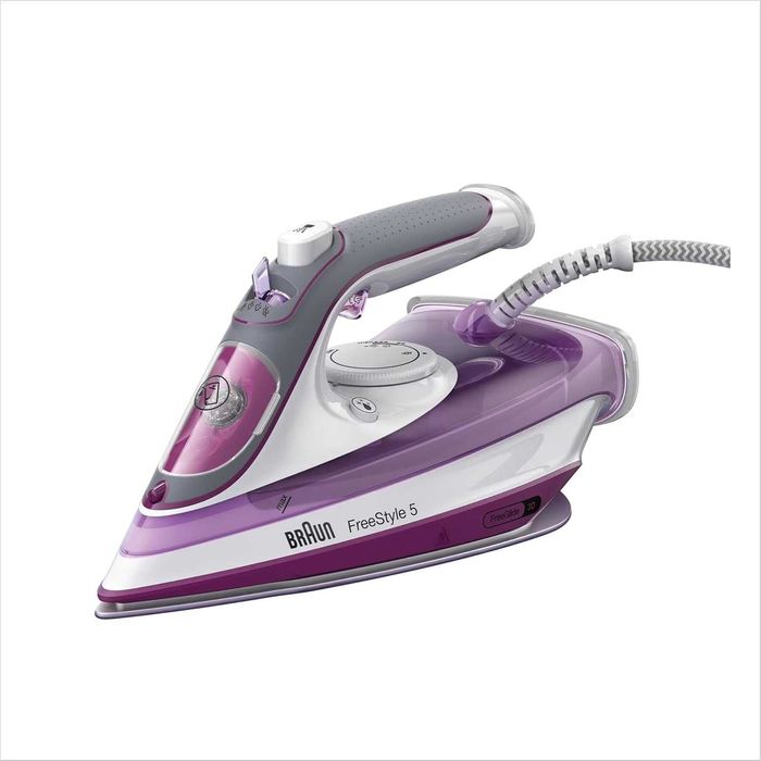 Ютия Braun TexStyle 5 SI FreeGlide 3D, 2600W, парa 180 г/мин, 300мл