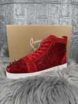 Christian Louboutin Red Rosu High Cutie