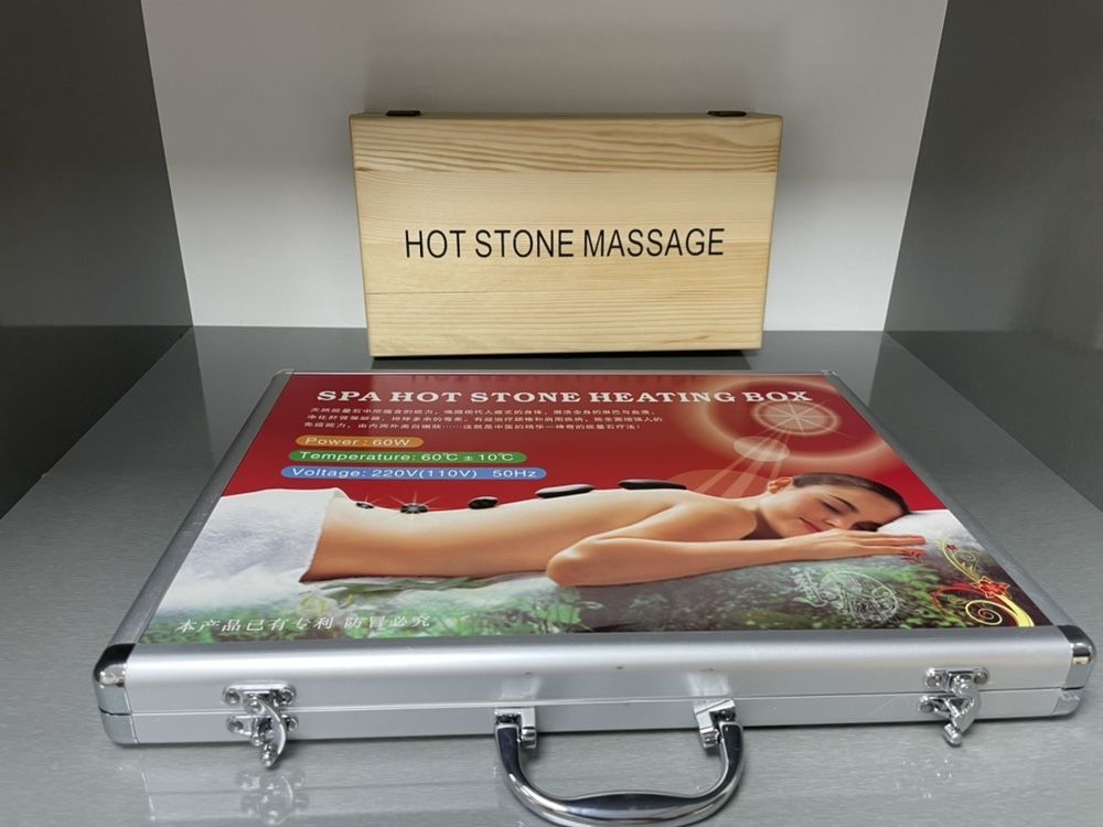 горячих базальтовых камней для стоун-терапии и массажа Армед
