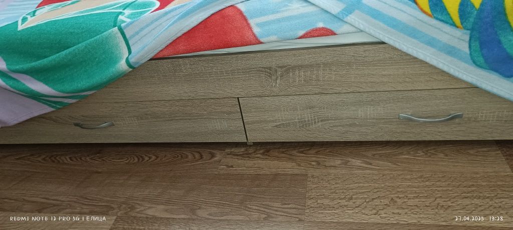 Детско легло с ракла+матрак