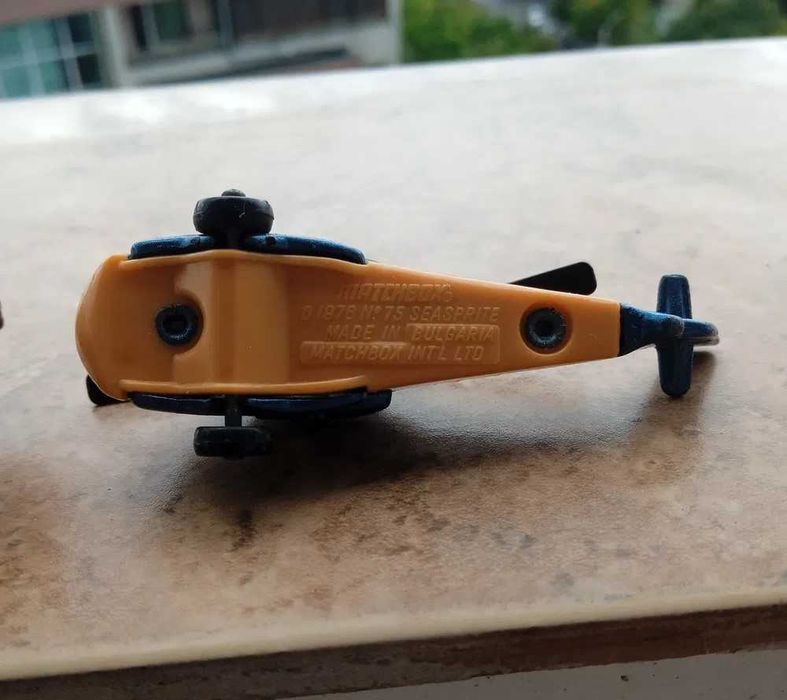 MATCHBOX BULGARIA SEASPRITE helicopter хеликоптер вертолет Мачбокс НРБ