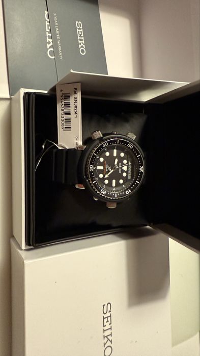 Seiko Arnie Prospex SNJ025P1 Garantie