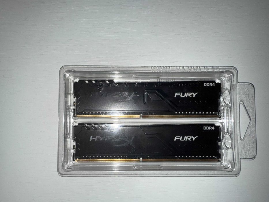 RAM памет Hyperx fury ddr4 2x4 gb