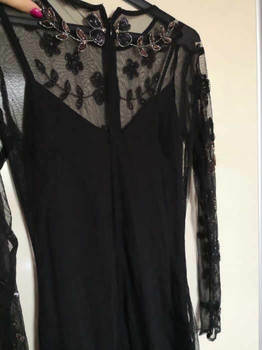 Rochie scurta de ocazie cu aplicatii, 36/38