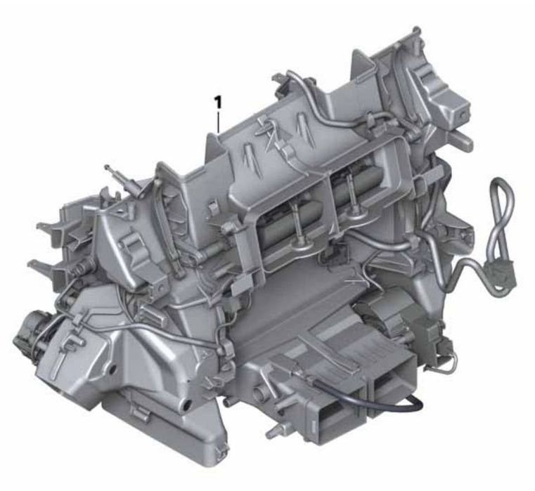 Tulumba carcasa aeroterma pre-incalzitor BMW F01 F02 F10 F11