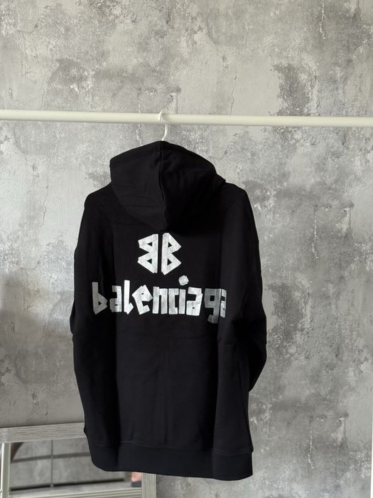 Hanorac Balenciaga Premium black silver